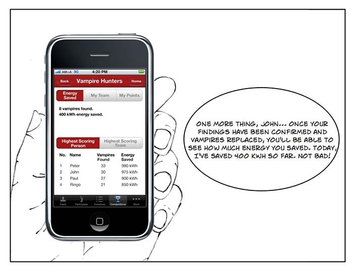 Vampire Hunter storyboard - leaderboard.