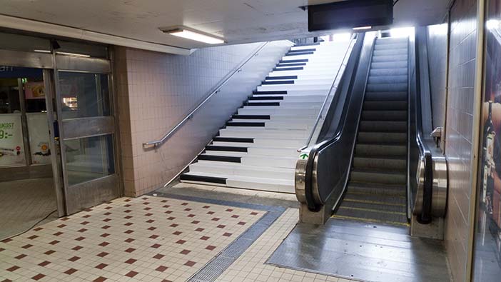 Piano Staircase