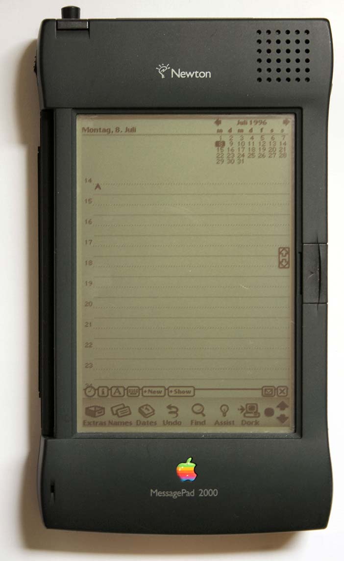 Sculley introduced the Newton PDA in 1992