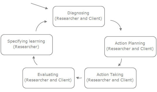 Susman and Evered's (1978) Action Research cycle