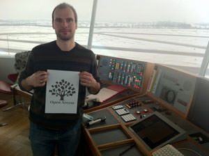 Bo in his airport control tower