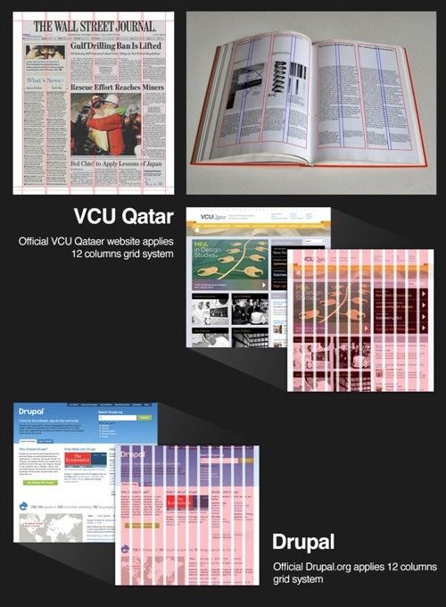 page layout design grid