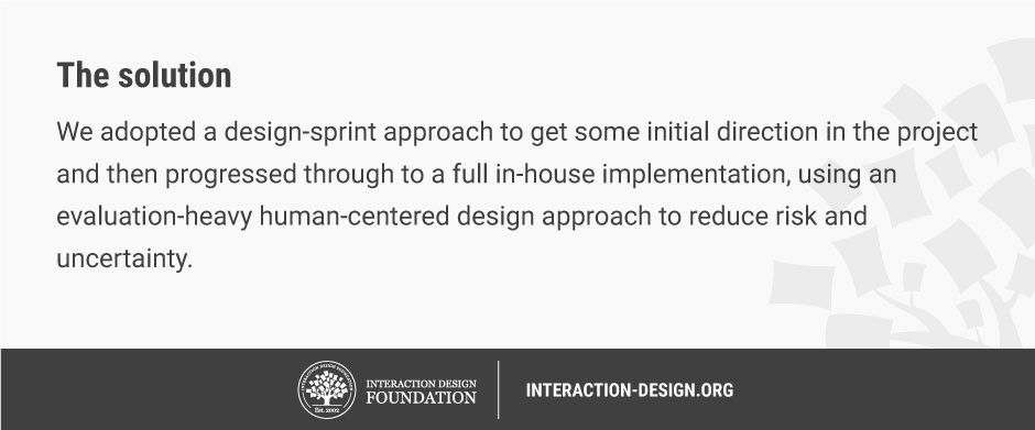 how to structure a ux case study