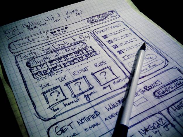 UX Basics and the Entrepreneurial – Testing Solutions – Sketches