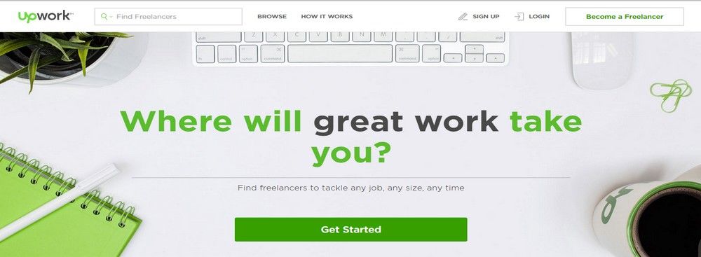 How To Get Started On Upwork Guru Or Freelancer Interaction Design Foundation Ixdf