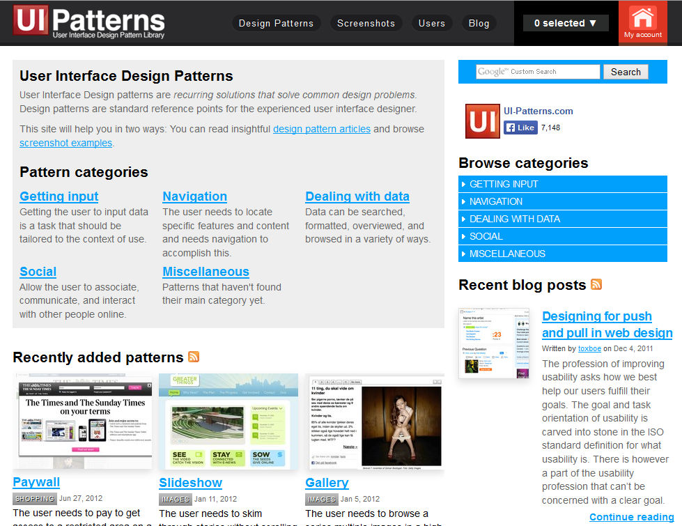 10 Great Sites For Ui Design Patterns Interaction Design Foundation