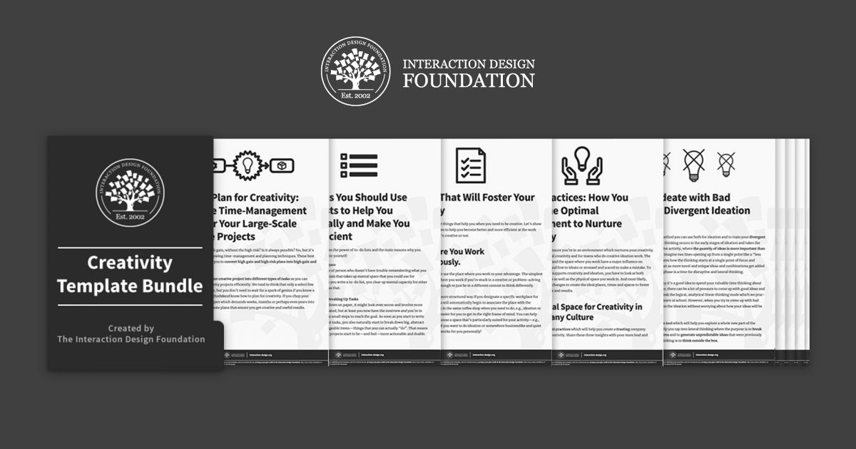 Bundle of 15 Creativity templates