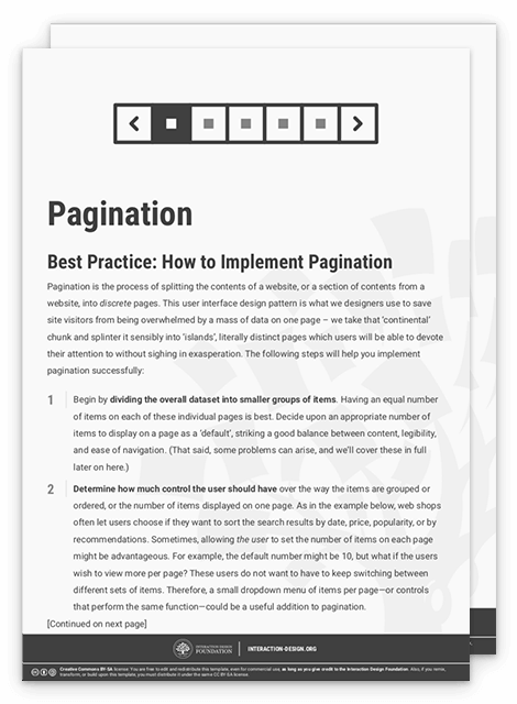 Split The Contents Of A Website With The Pagination Design Pattern 9623