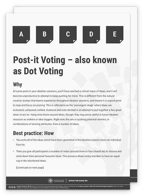 Dot Voting